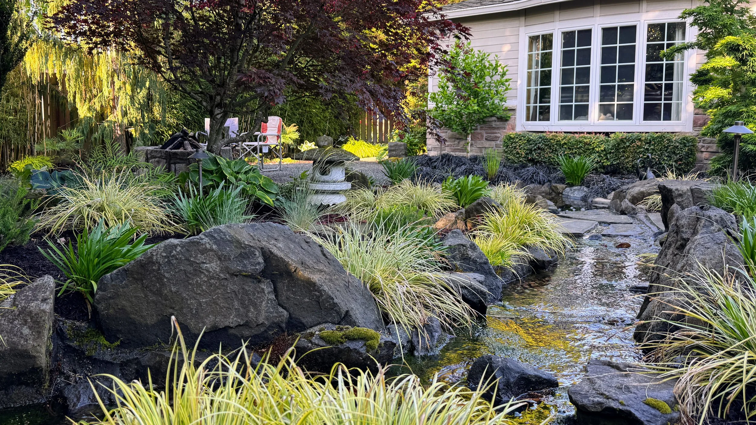 Tigard, Oregon Koi Pond