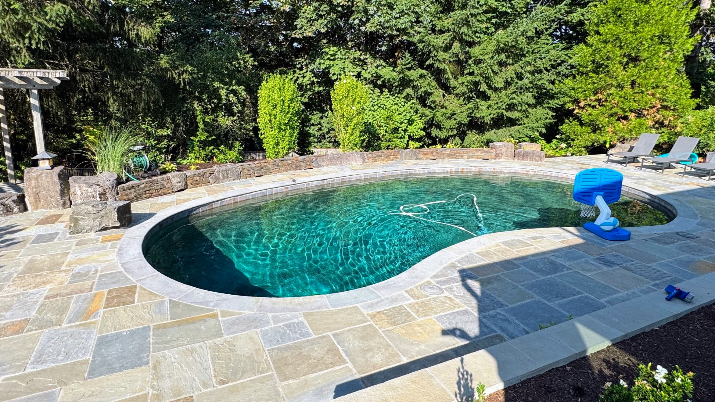 Lake Oswego Pool Garden Design