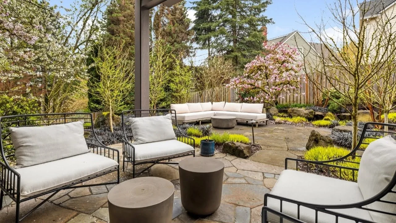 Bluestone patio