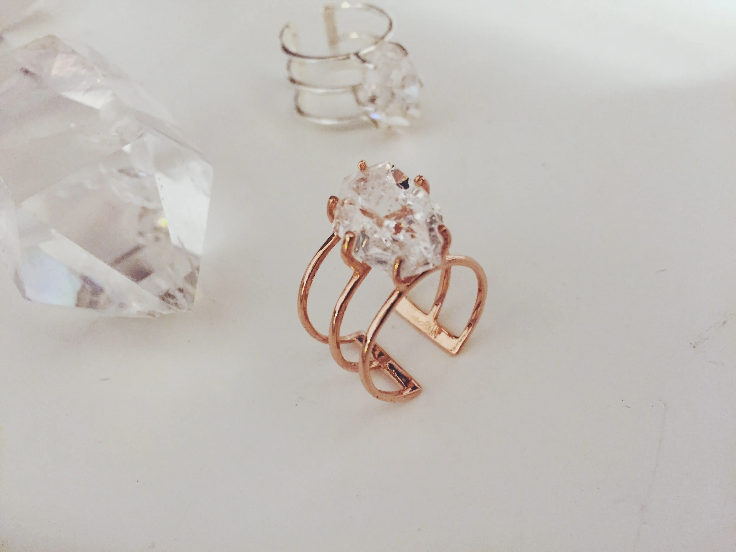 HERKIMER DIAMOND RING