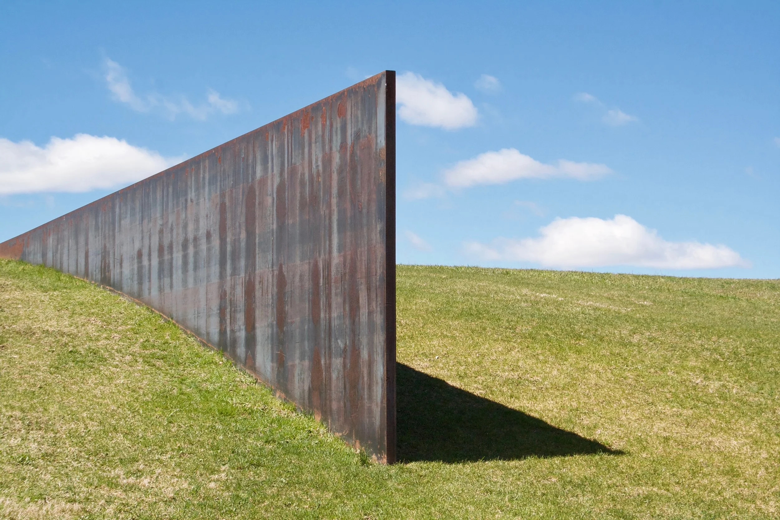 Richard Serra's 'Schunnemunk Fork' at Storm King Art Center