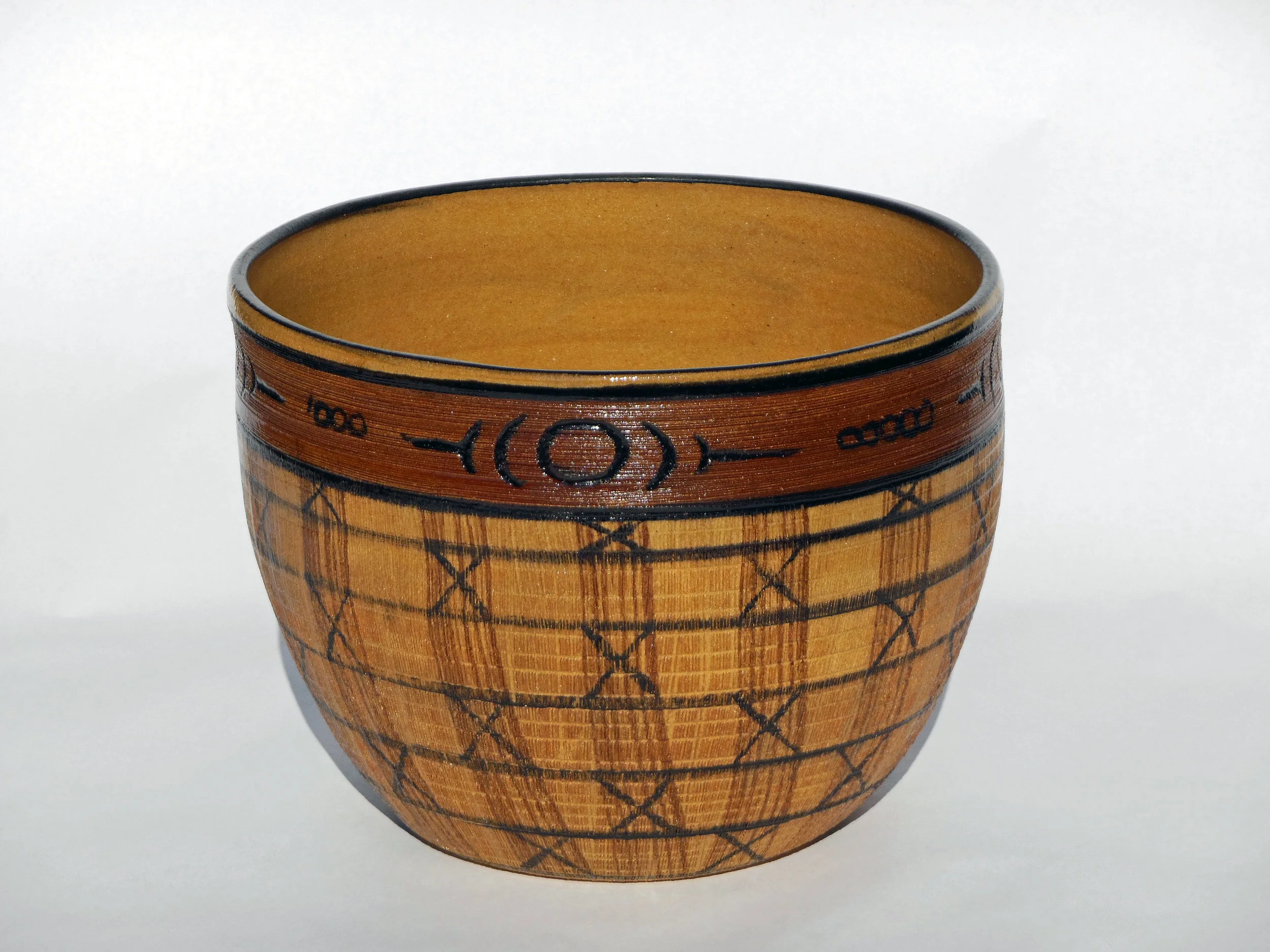 Coast Salish Style serving bowl