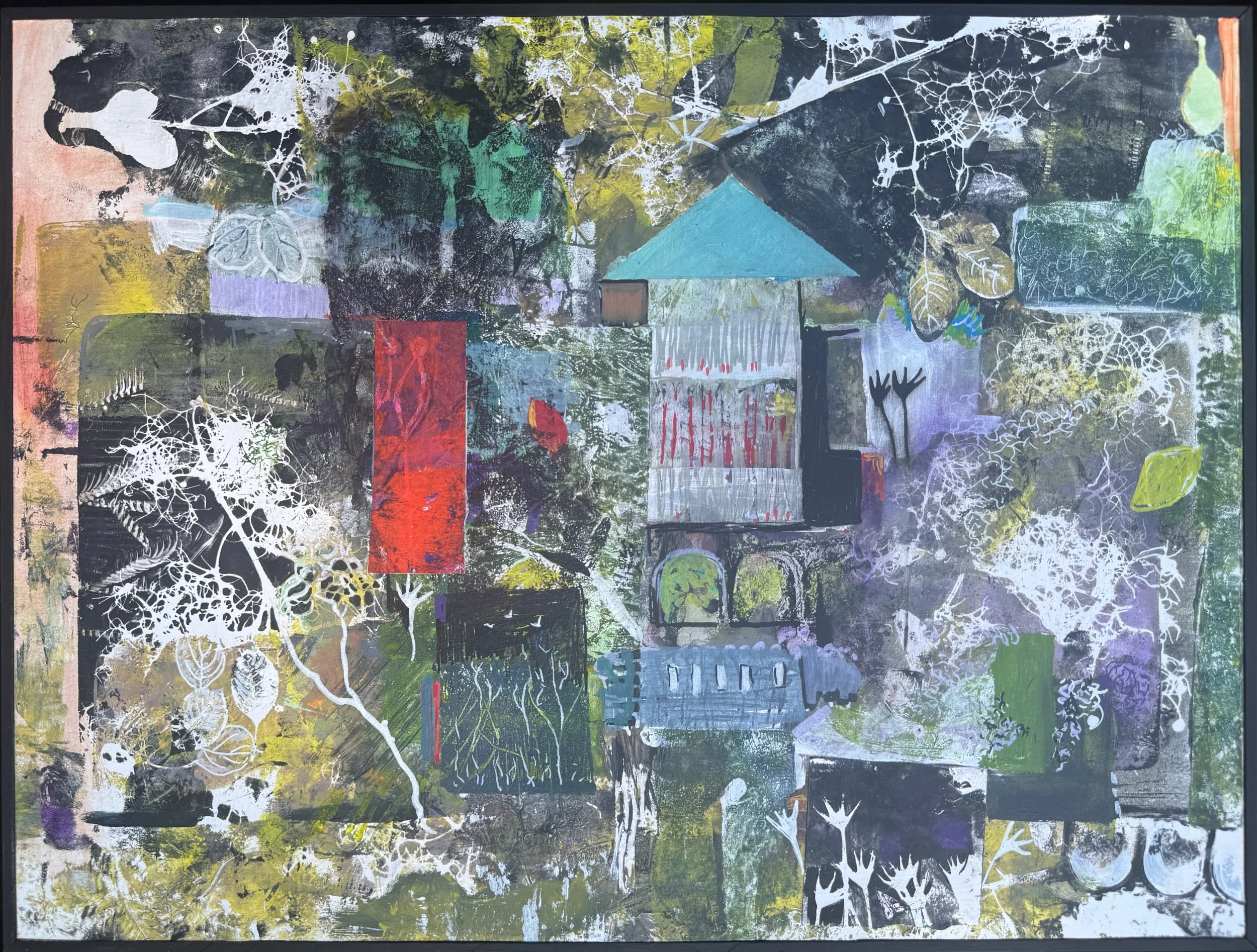 Hide Away, 18.5" x 24.5" x 1.75"