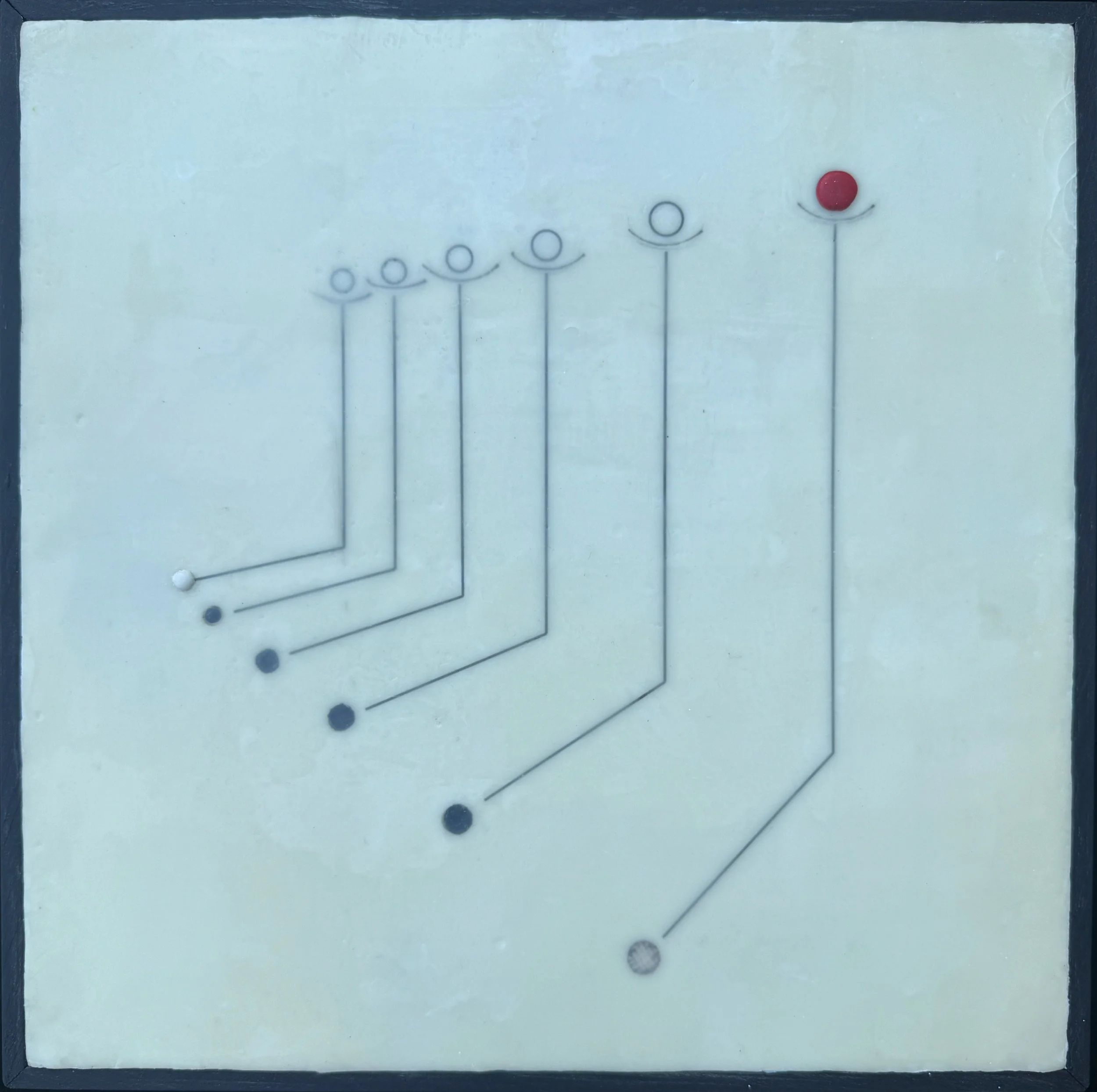 Mixed Signals (large), 12.5" x 12.5" x 1.5"