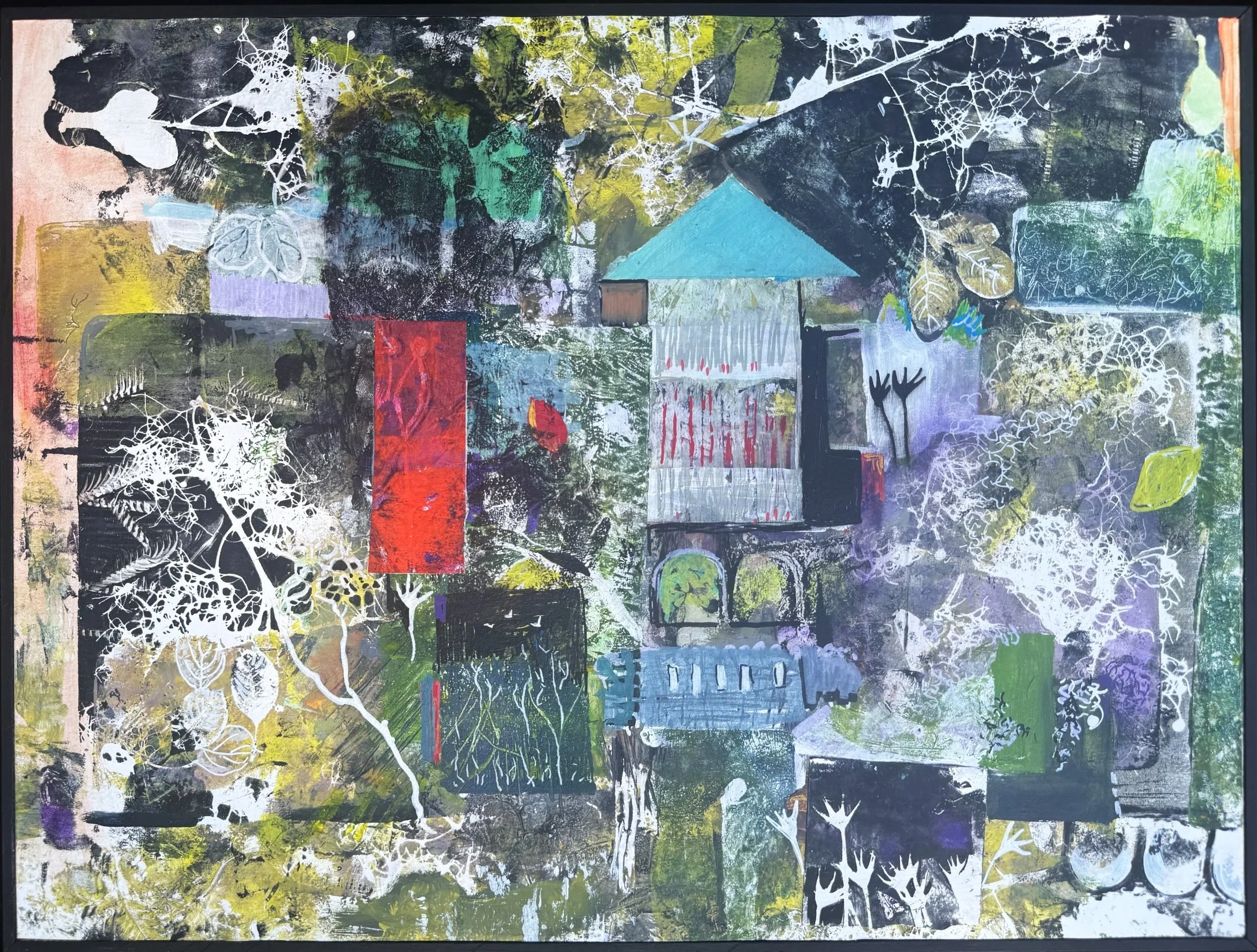 Hide Away, 18.5" x 24.5" x 1.75", $800
