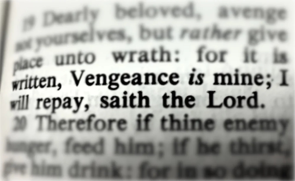 Vengeance Is Mine The Church Of God International