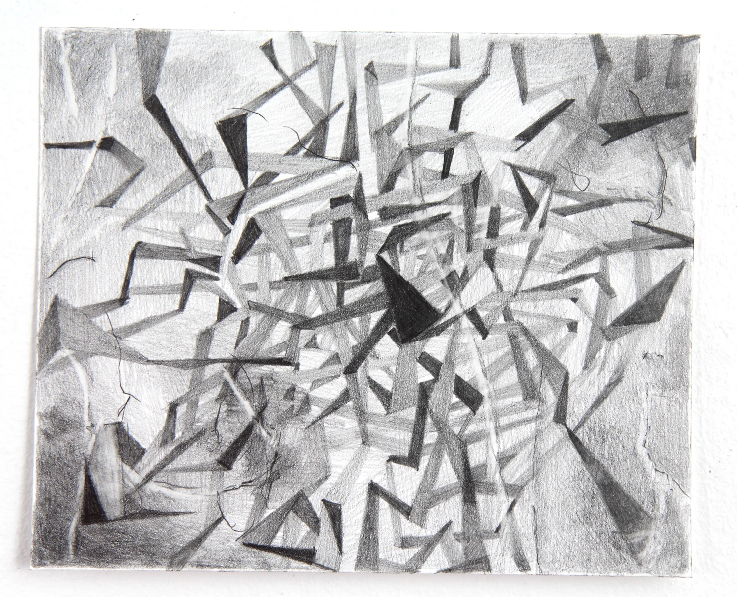 Fissure study Pencil on paper • 16cm x 12cm • 2012