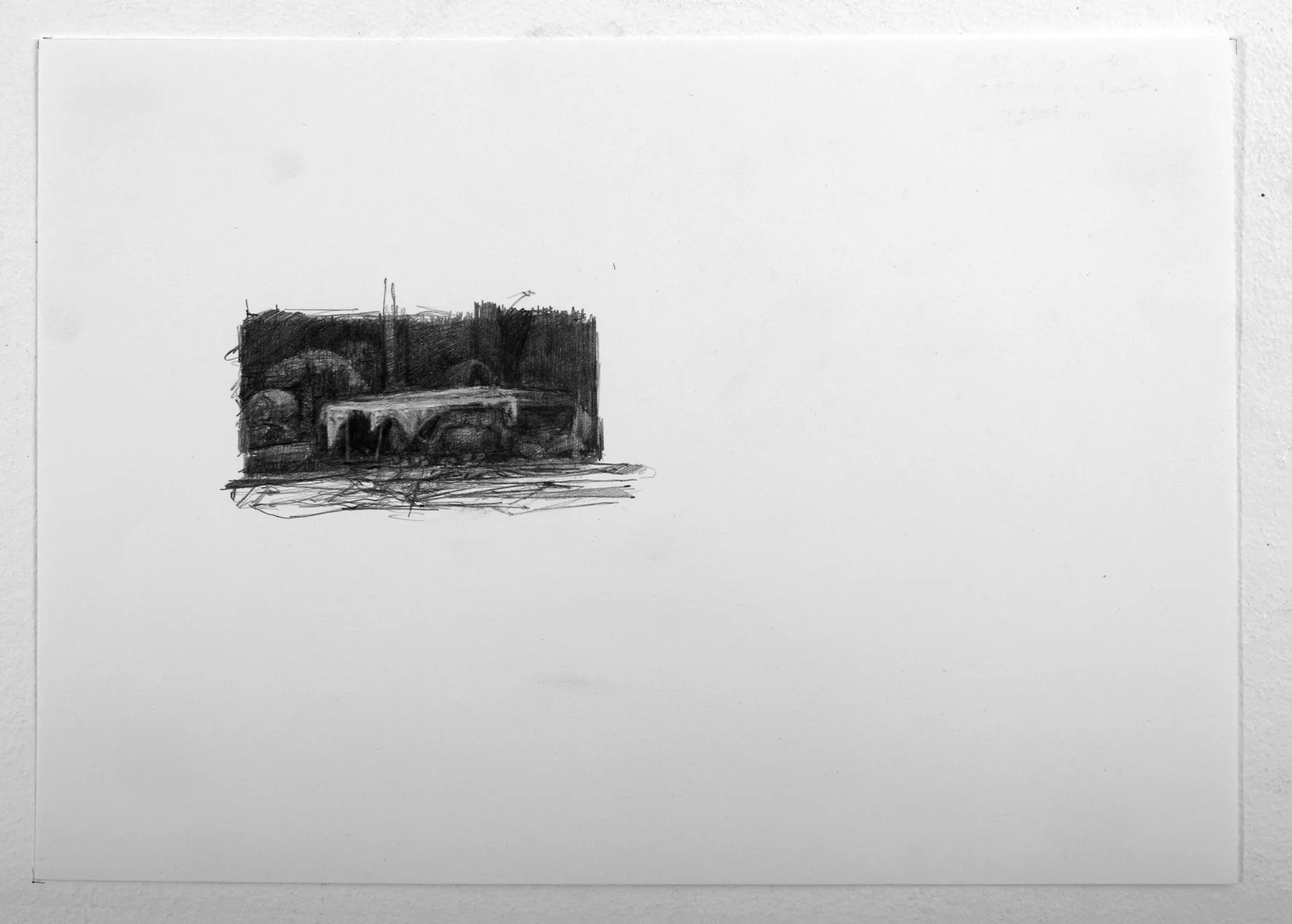  Room 45 Pencil on paper • 30cm x 21cm
