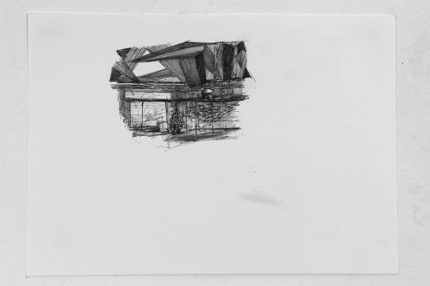  Room 73 Pencil on paper • 30cm x 21cm