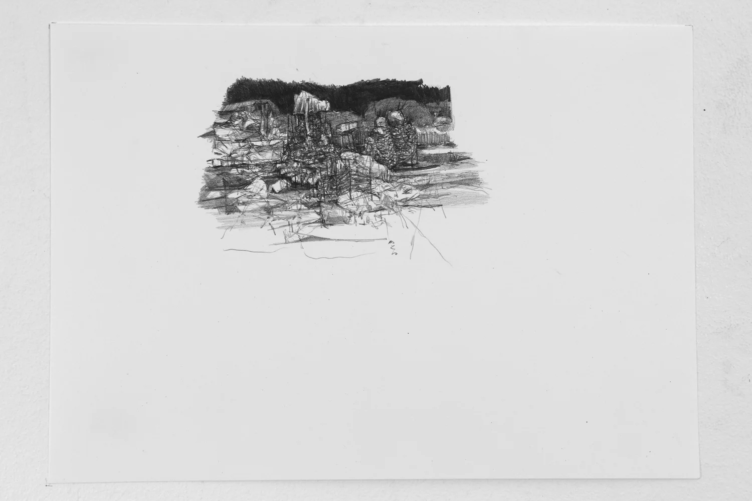 Room 76 Pencil on paper • 30cm x 21cm