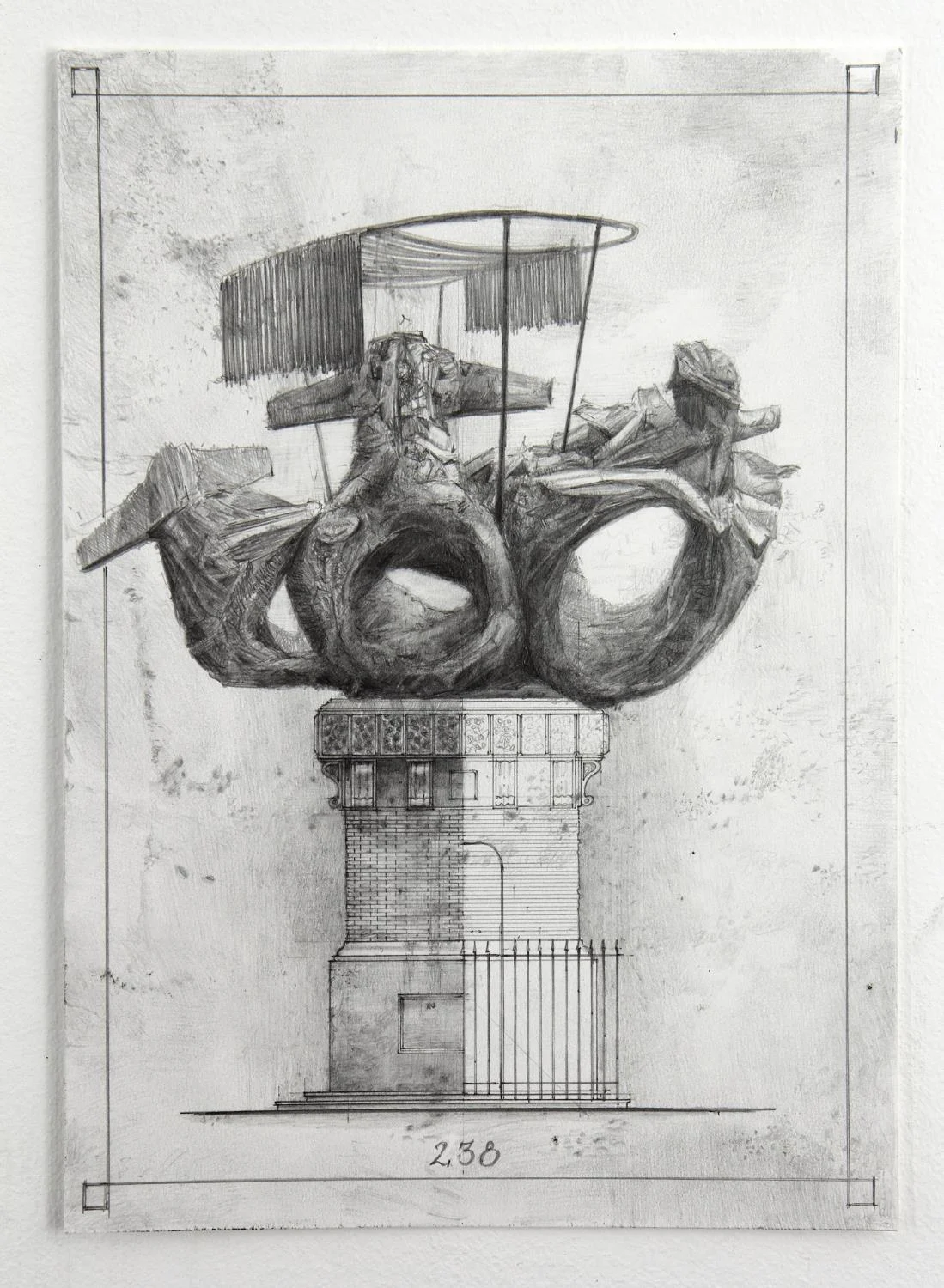 Monument 238 Pencil on paper • 30cm x 25cm • 2012