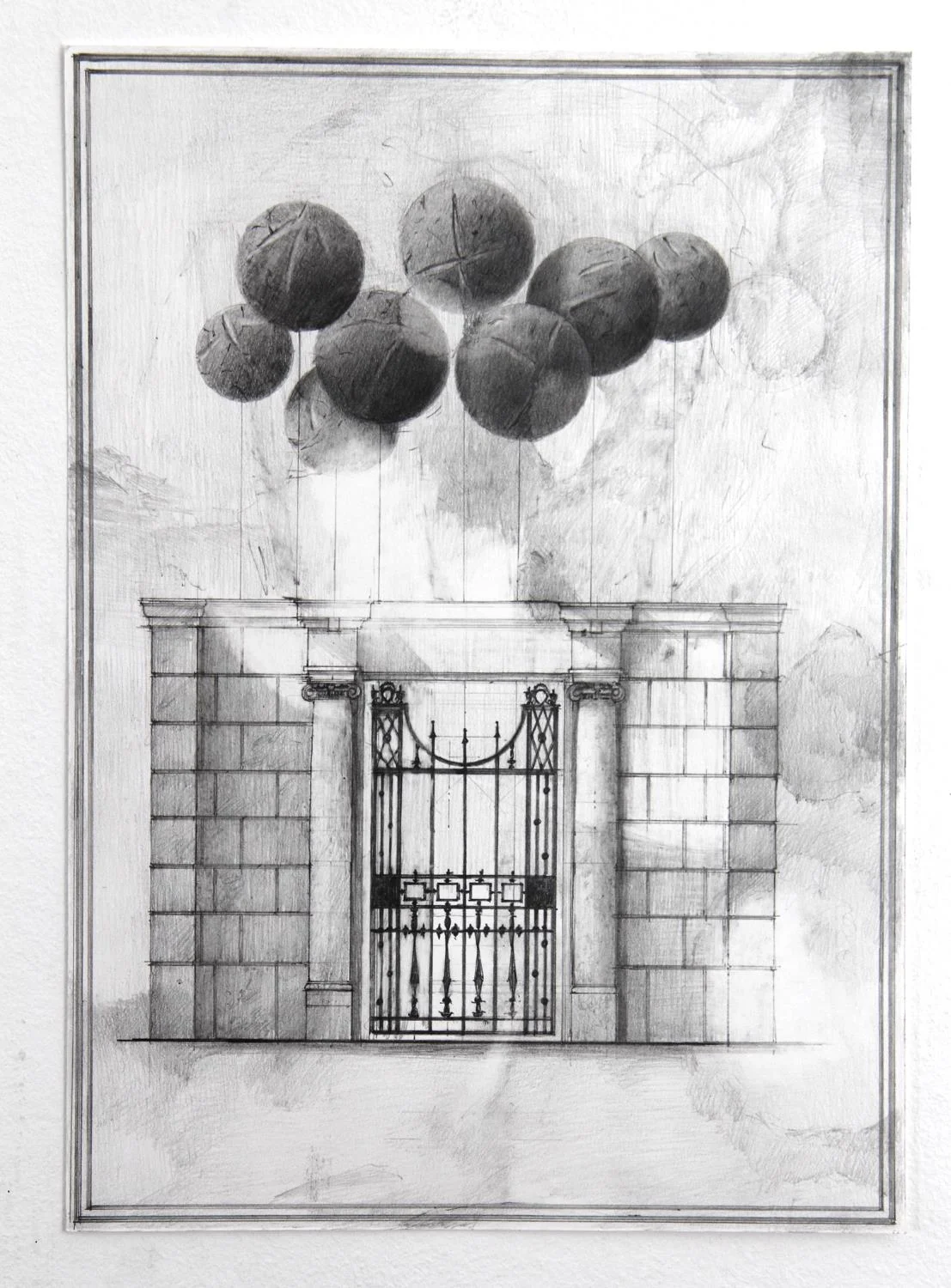 Monument 245 Pencil on paper • 30cm x 25cm • 2012