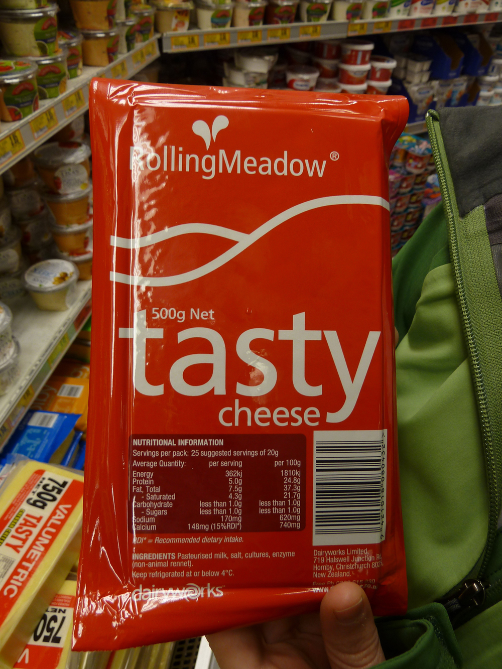That's Right! This Brand Of Cheese Is Tasty.