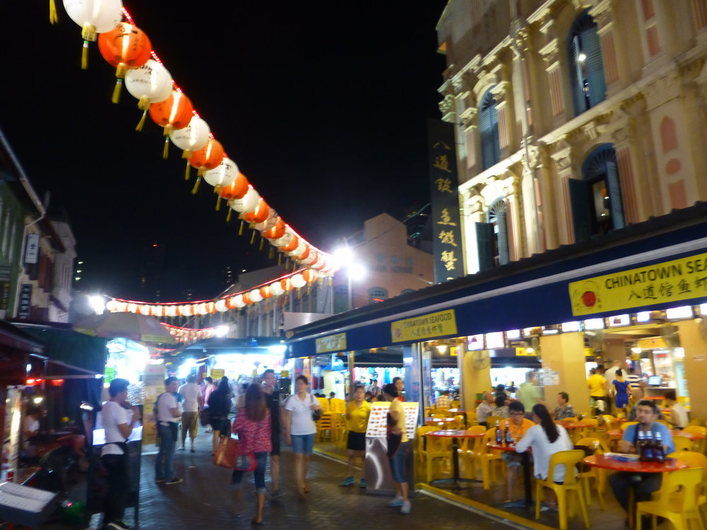 Chinatown At Night