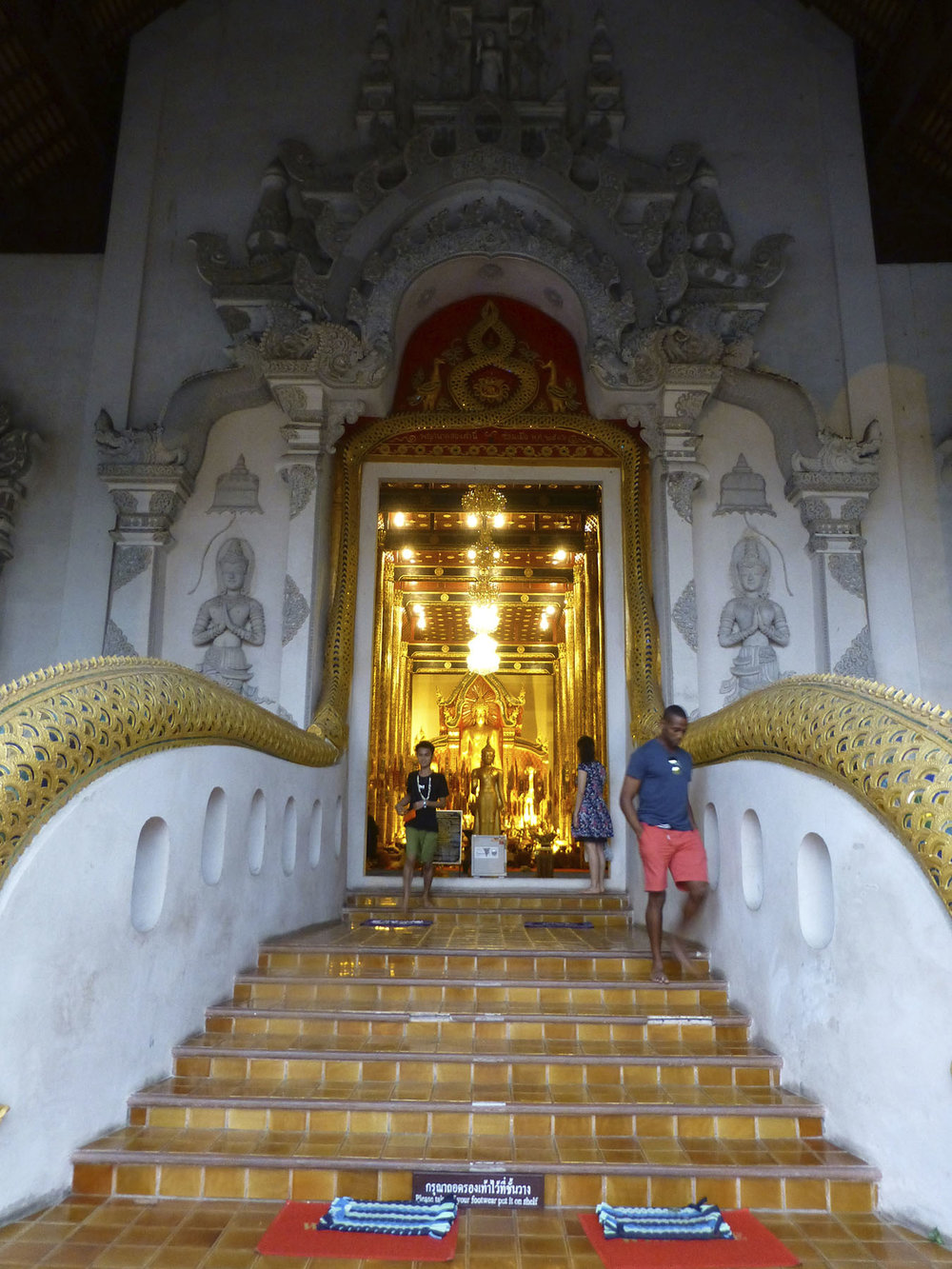 Buddhist Temple Entrance