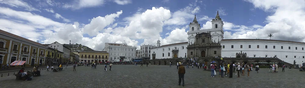The Plaza San Francisco and the San Francisco Convent