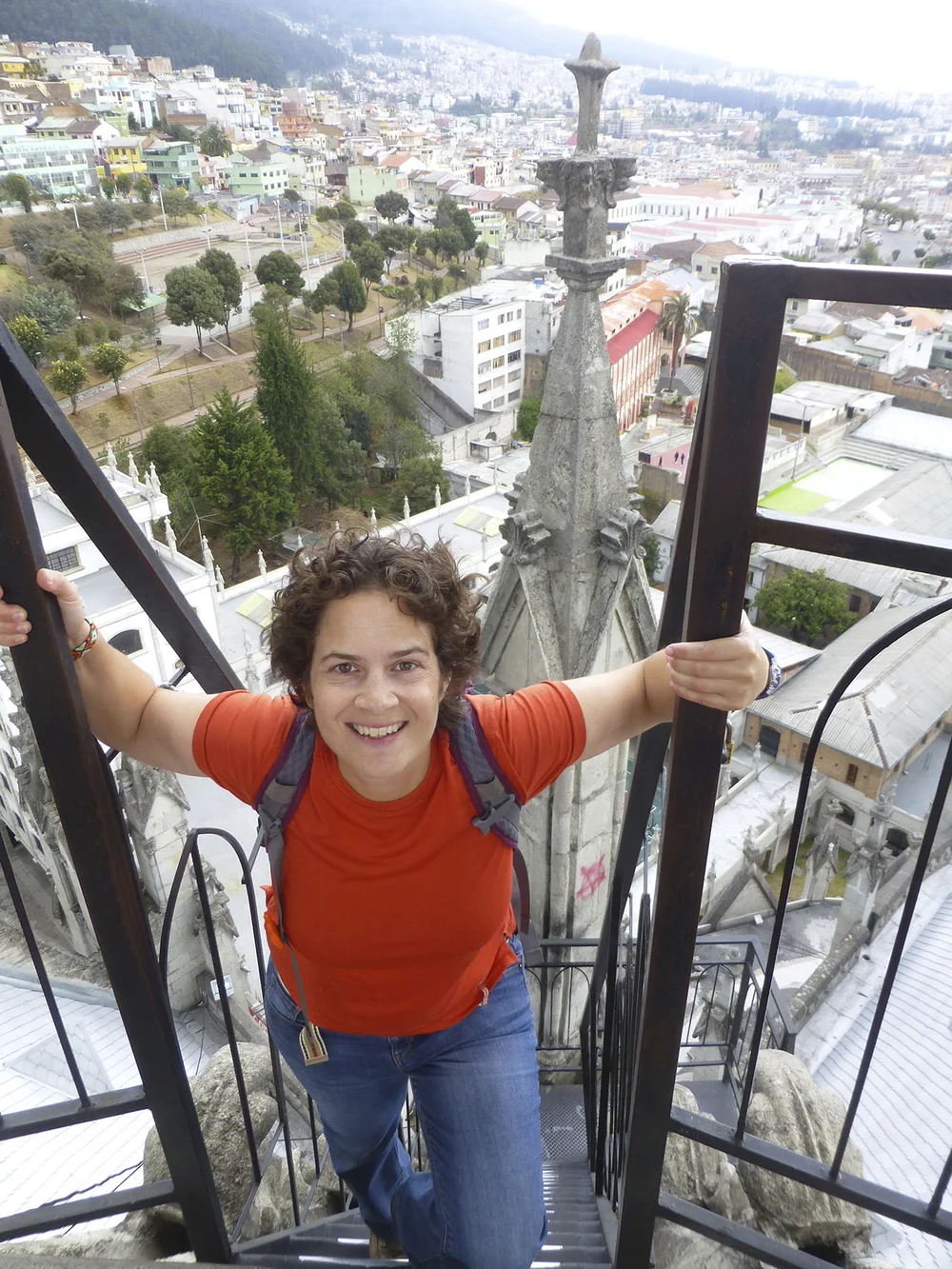 Climbing The Basílica