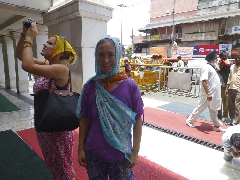 Entering The Sikh Temple