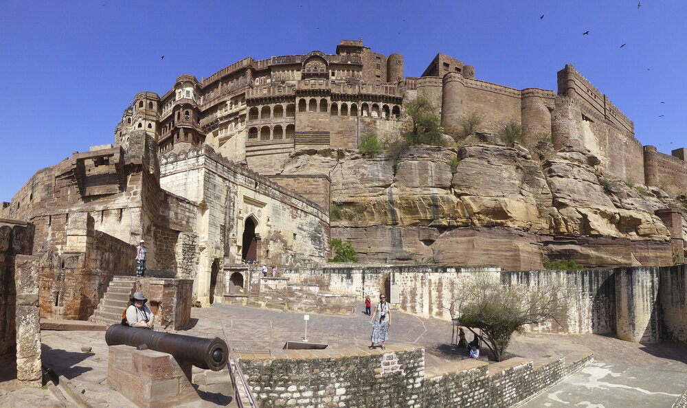 The "Old Ladies" At Mehrangarh Fort