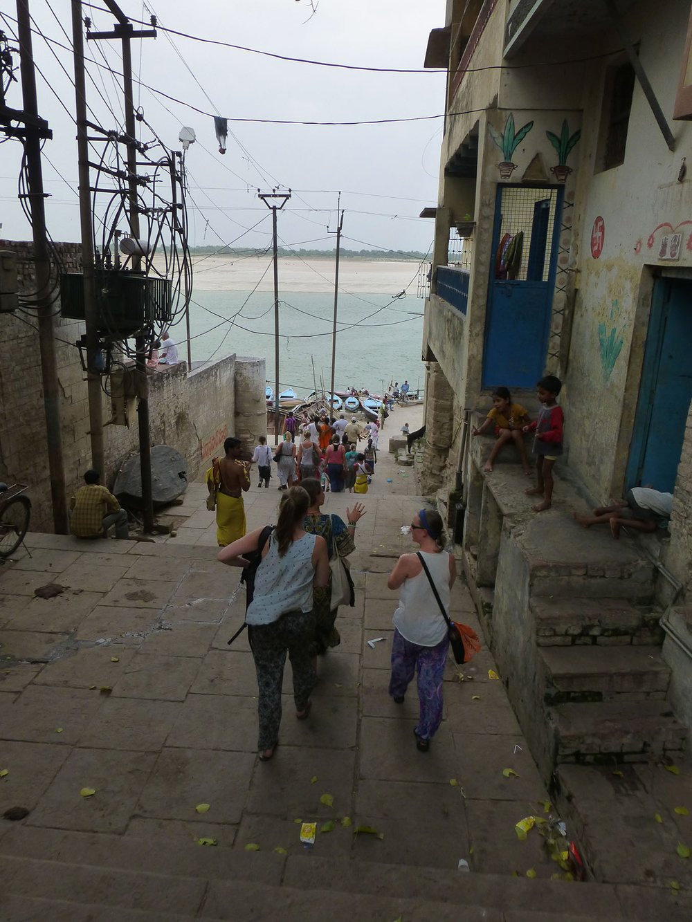 Walking To The Ganges