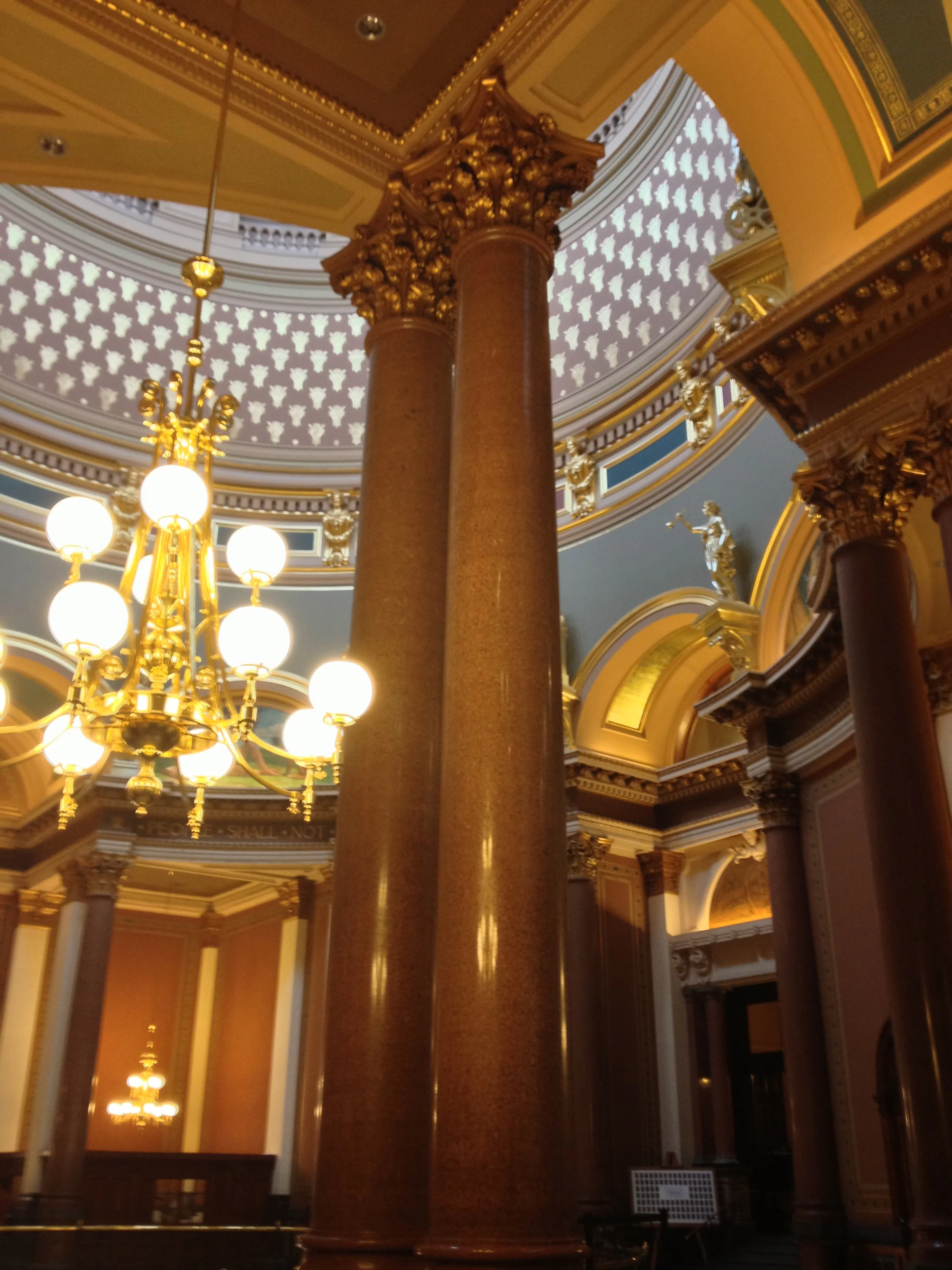 The Statehouse of this highly-engaged state is gorgeous.