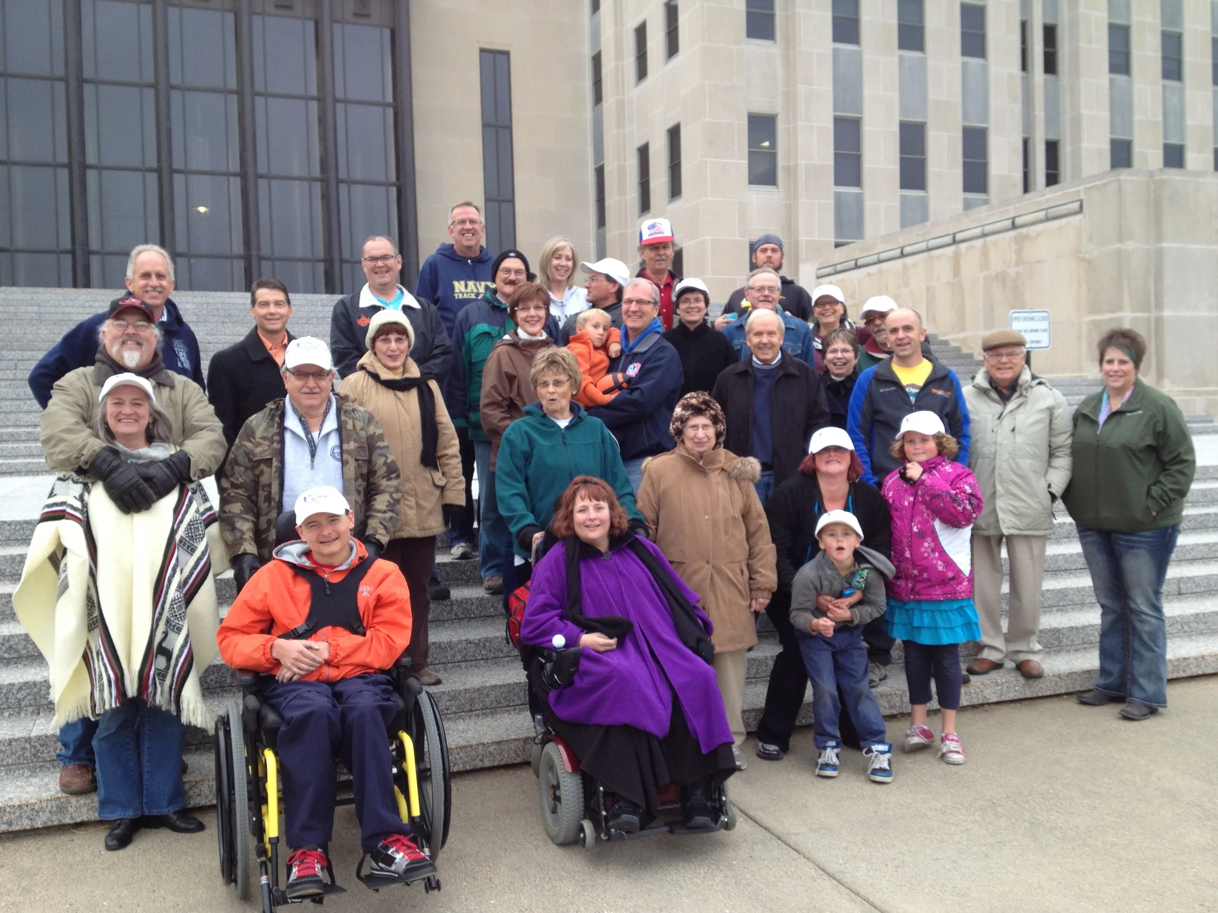 We hung out with our good friends at New Song and at the First Baptist. I shared at both churches that morning, and then some folks came out from other churches across town. Pretty good for an afternoon when the Vikings were playing!