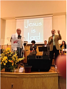 Ministering with Roberto Miranda