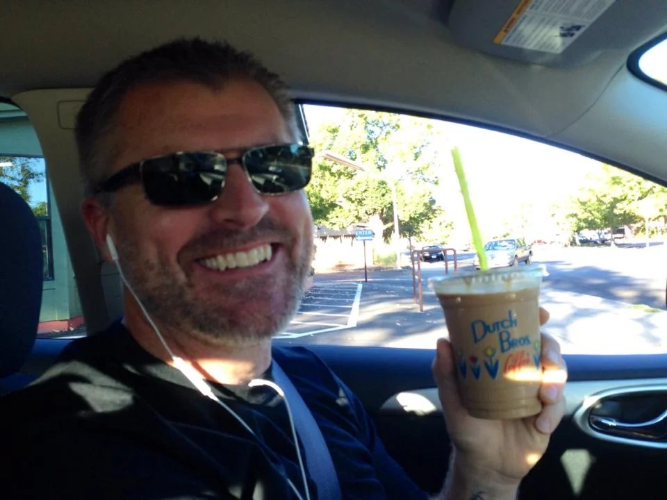 Kevin found his religion today. Dutch Brothers.