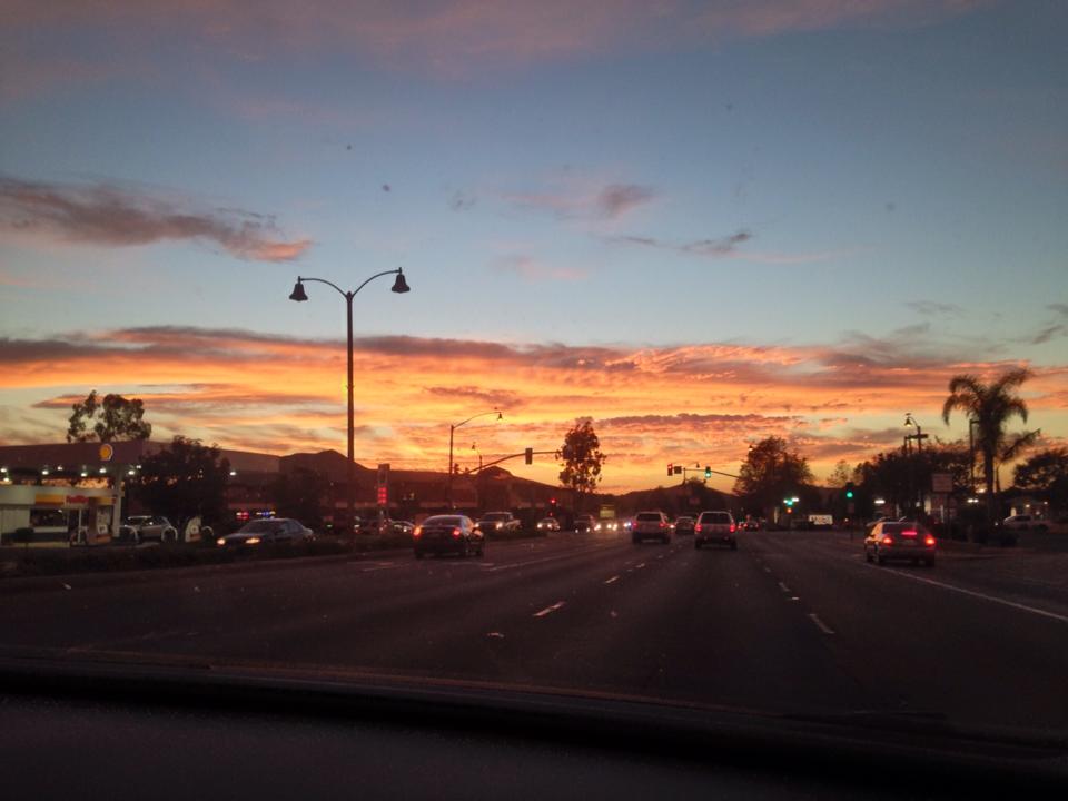 Taken from moving car...