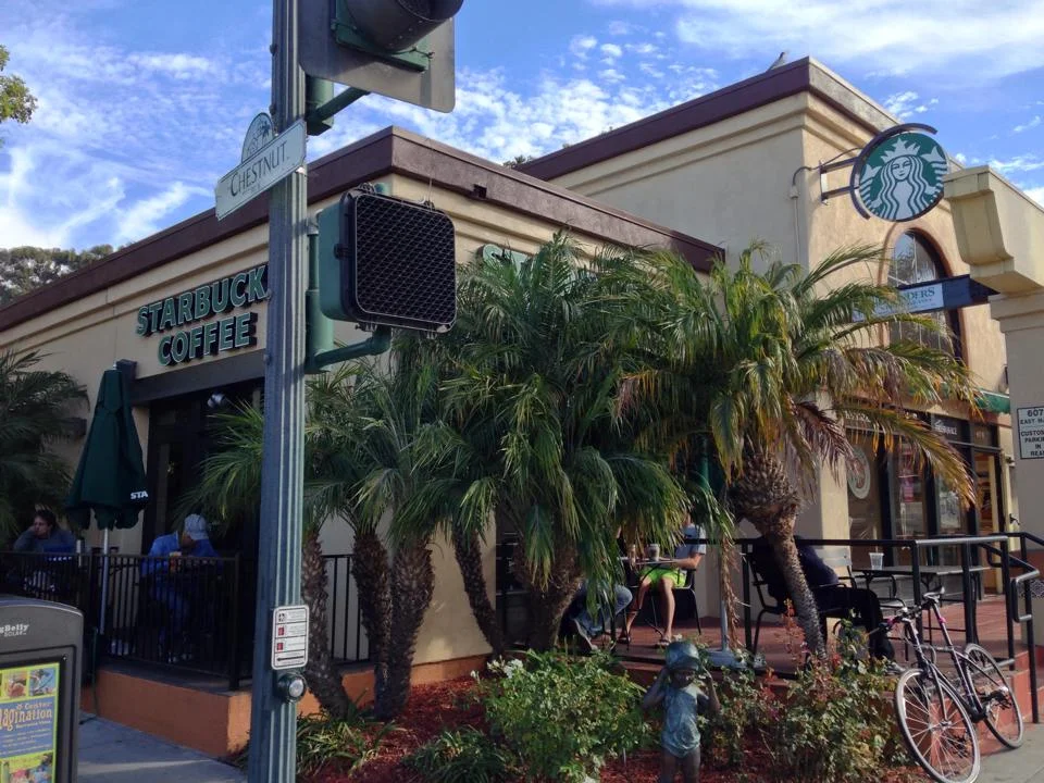 Where I used to take my worship team to coffee between services in Ventura, a million years ago...