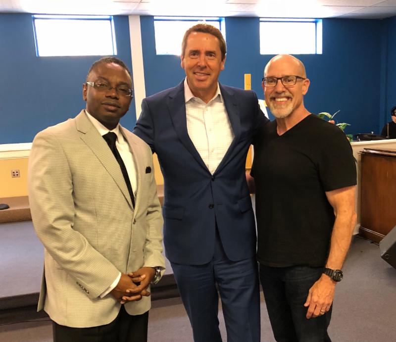 One of 435 Districts: With Pastor Reggie Holiday & Congressman Mark Walker