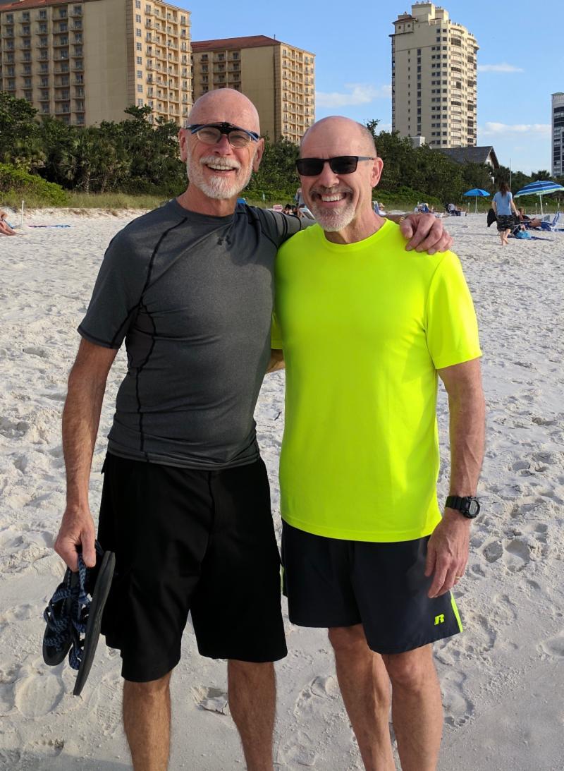 Dan Thompson, one of many faithful friends who carried me on this incredible journey