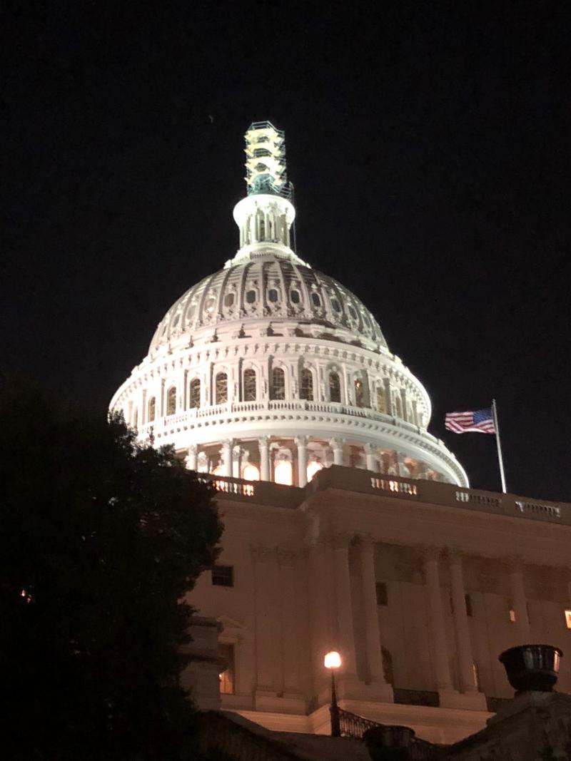 There isn't a quieter, more intimate prayer-closet I know, than Capitol Hill on a balmy evening in the wee hours, just one-on-One with the Father.