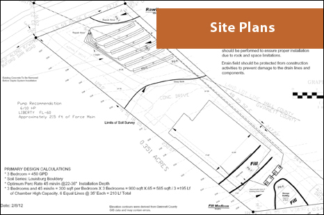 soil site plans