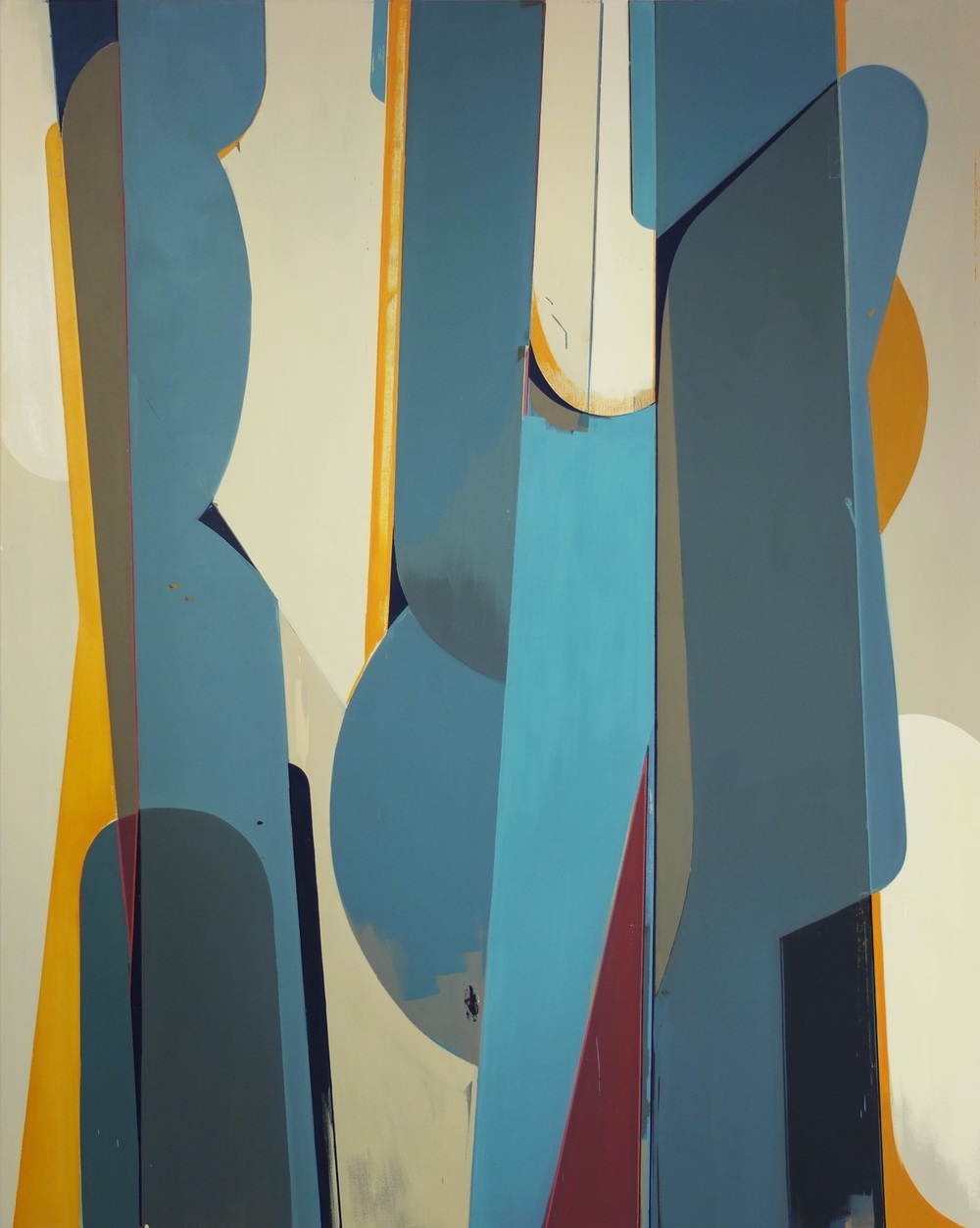 Sebastian Menzke rotom3, 2015 Öl auf Leinwand 190x150cm