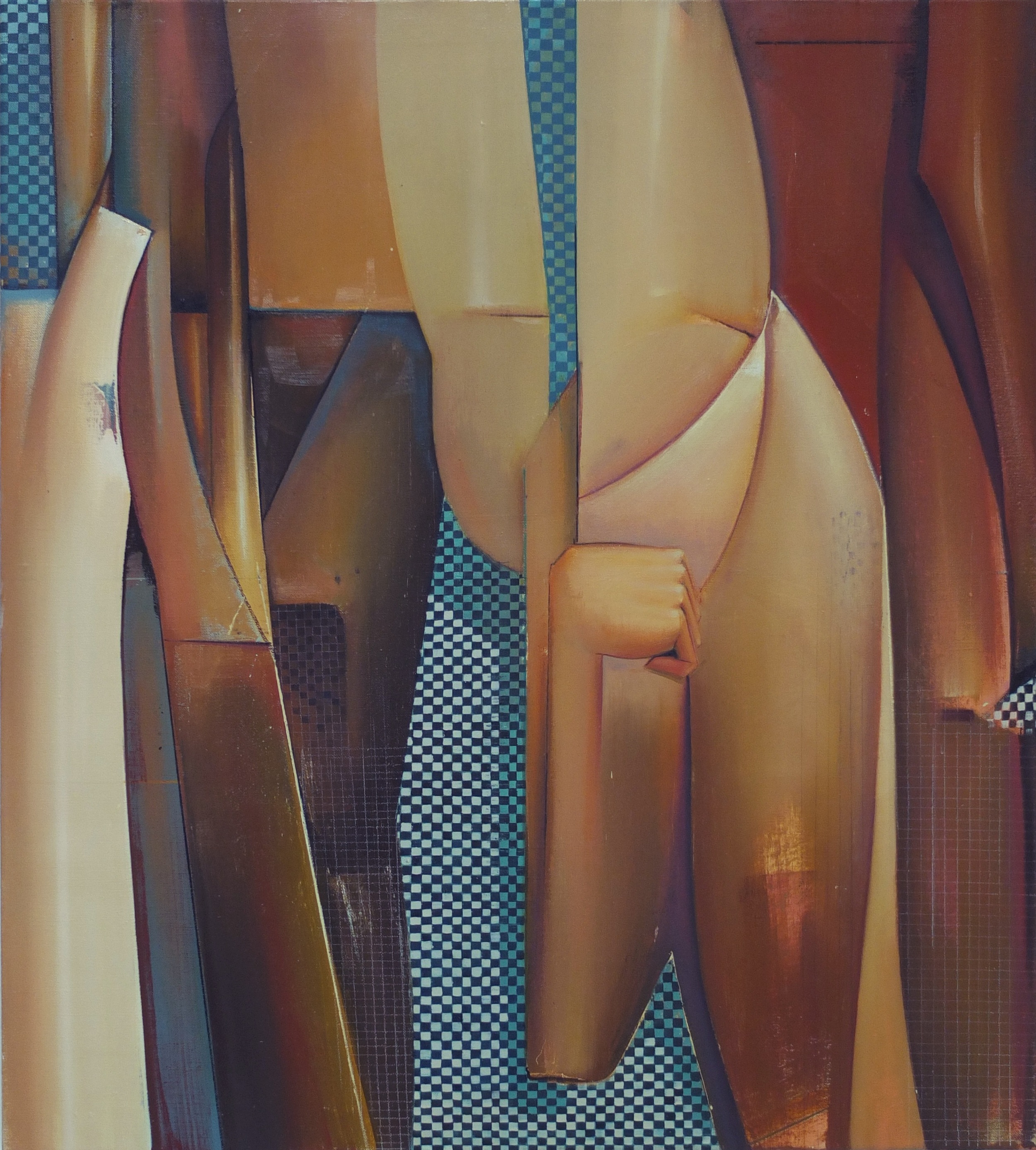Sebastian Menzke rannt 2 100x90cm, Öl auf Leinwand, 2015 verfügbar, Besichtigung in der Galerie Tristan Lorenz, Frankfurt am Main Preisauskunft