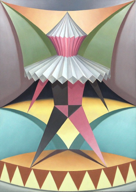 Christian Hahn Akrobat, 2015 Öl auf Leinwand, 70 x 50 cm 3.500 €