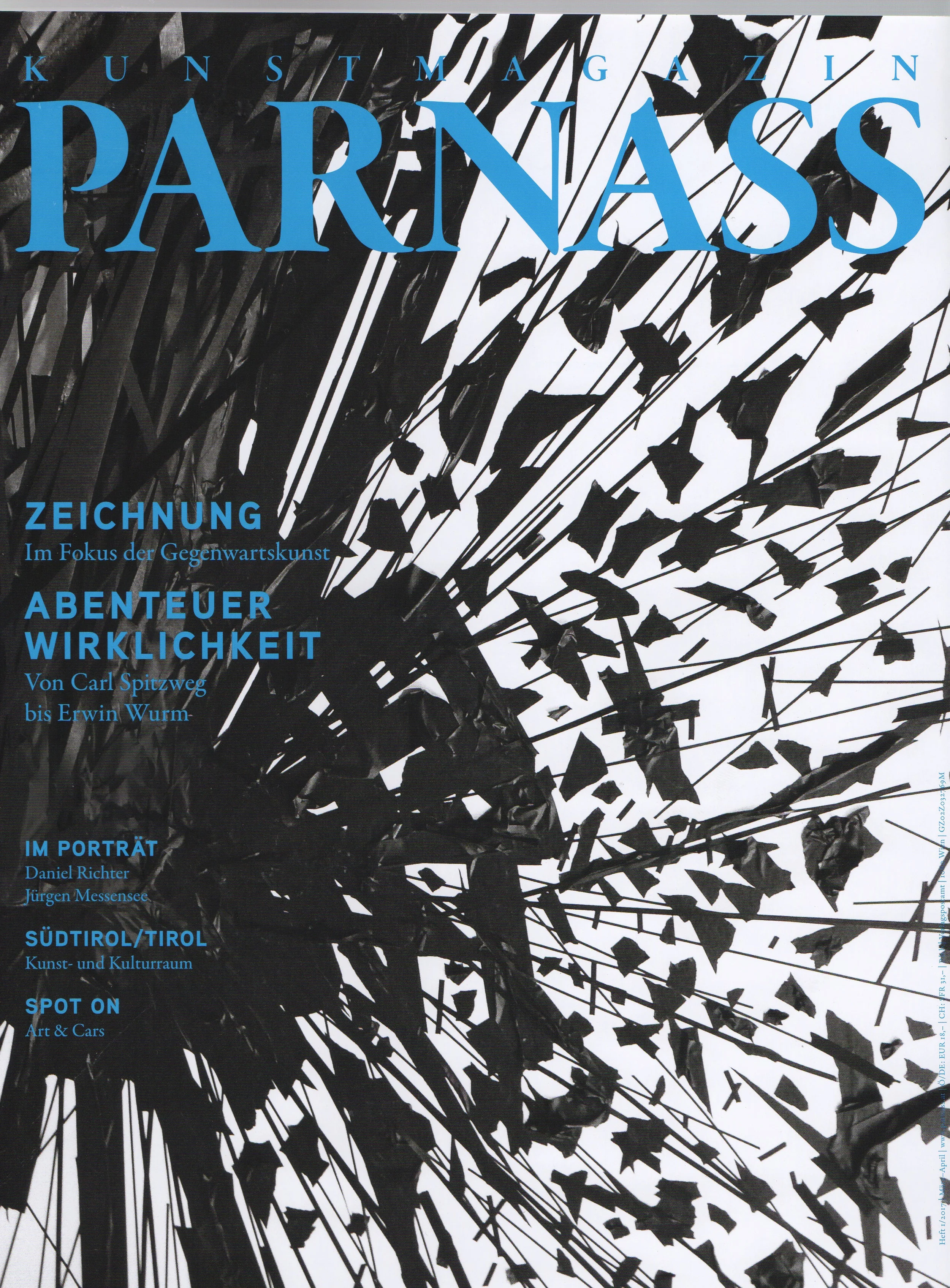 Kunstmagazin PARNASS über Thomas Riess