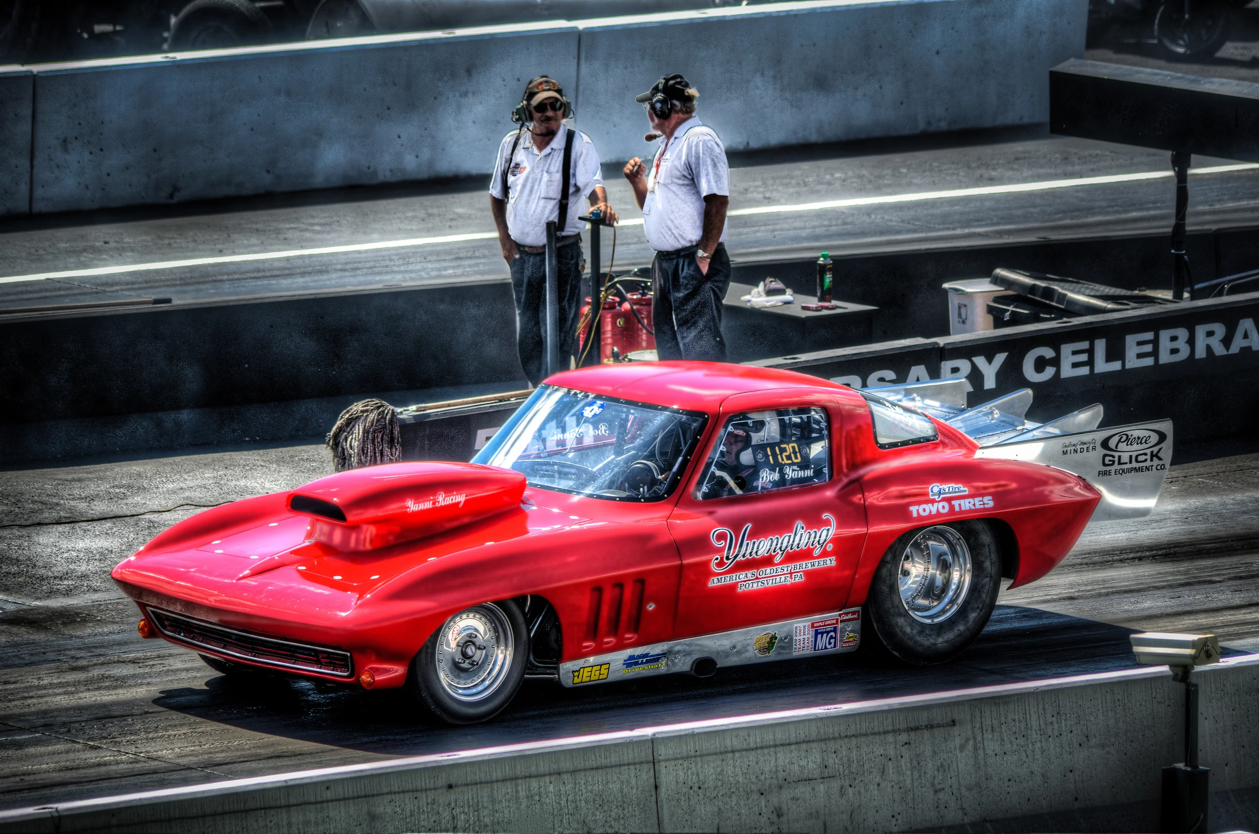Little Red Corvette at Maple Grove Raceway