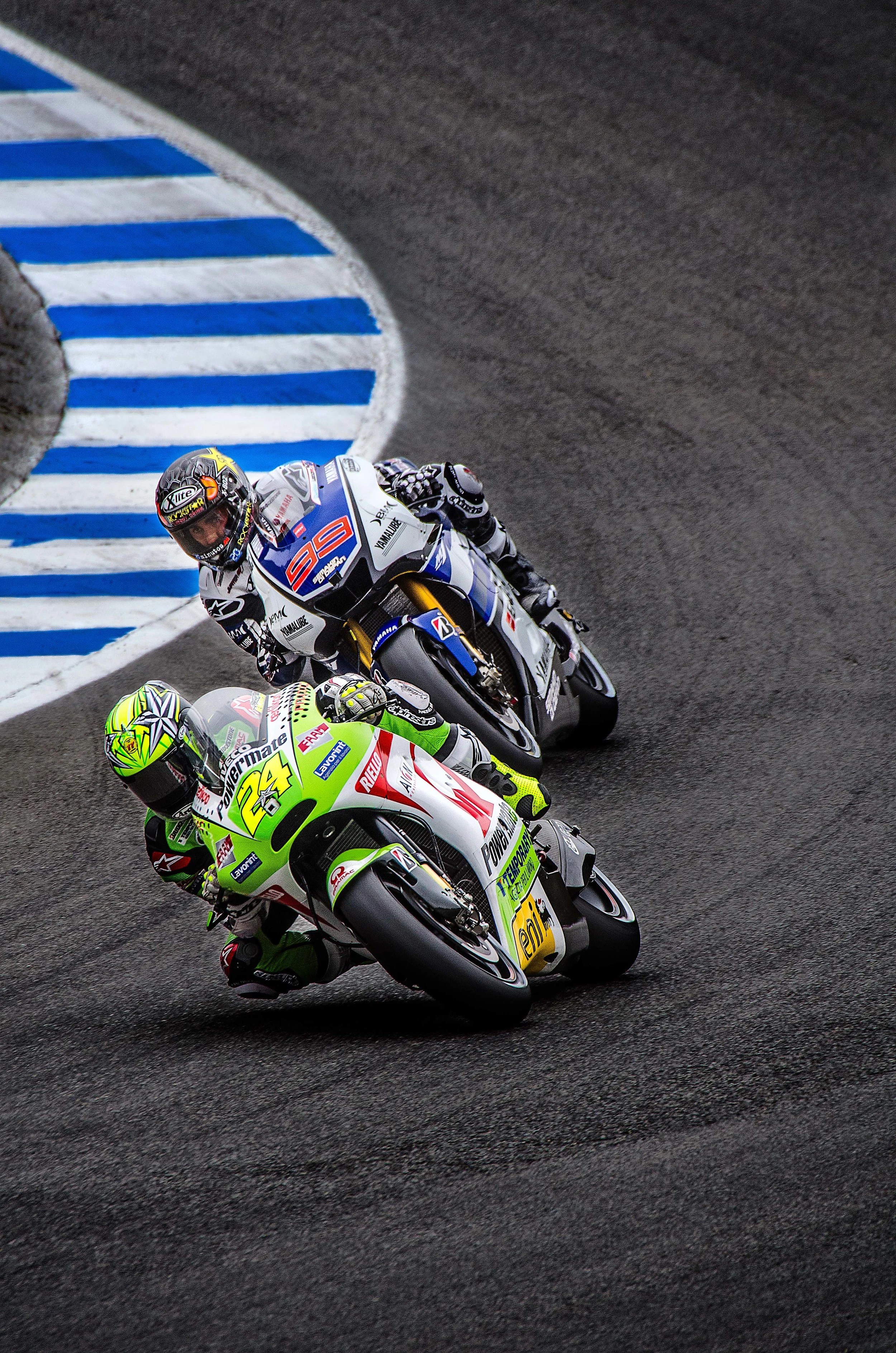 Down the Corkscrew at Laguna Seca