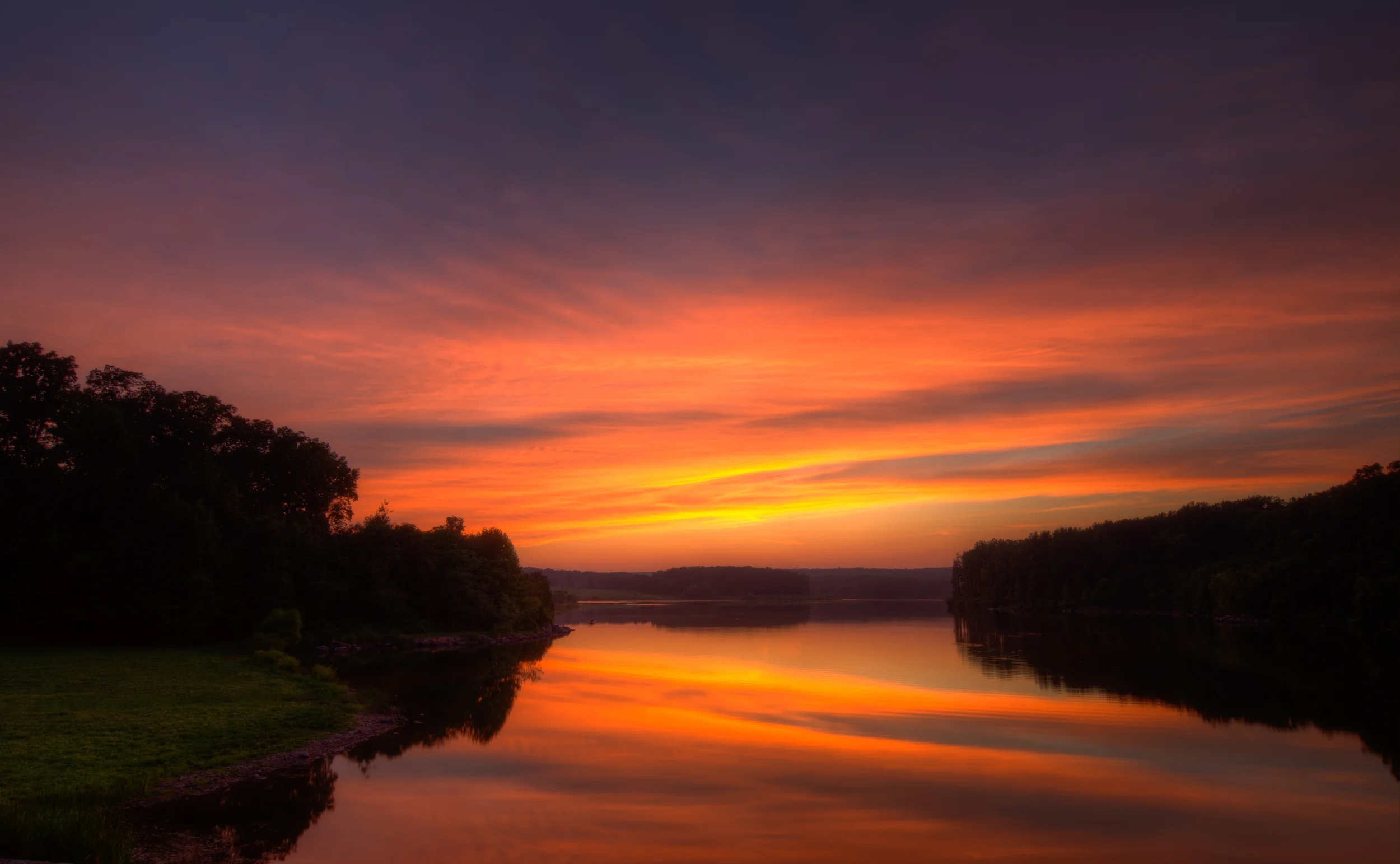 Hibernia Park sunset
