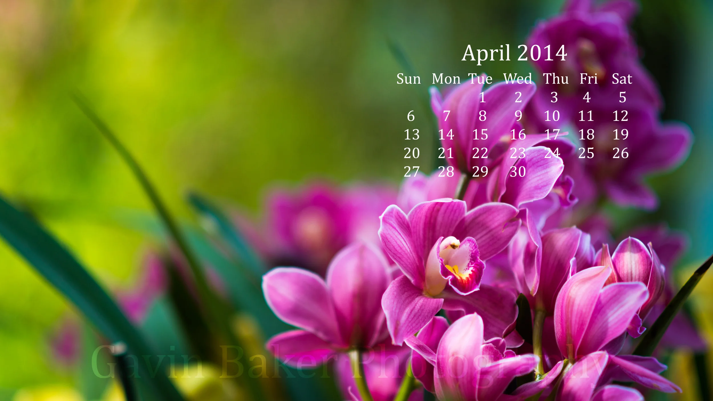 April 214 Calendar