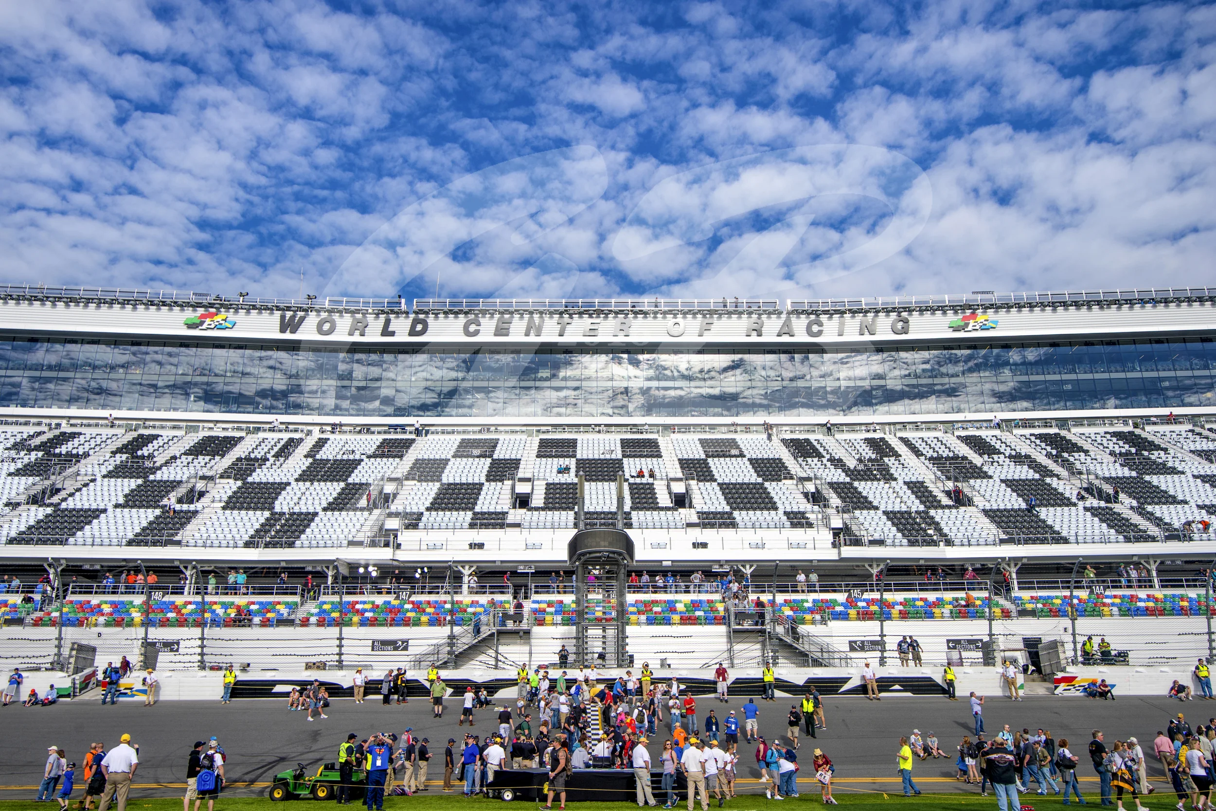 NASCAR fans are special people. They love to be involved and to get onto the track right where their heroes will be risking life and reputation for that last ounce of speed.