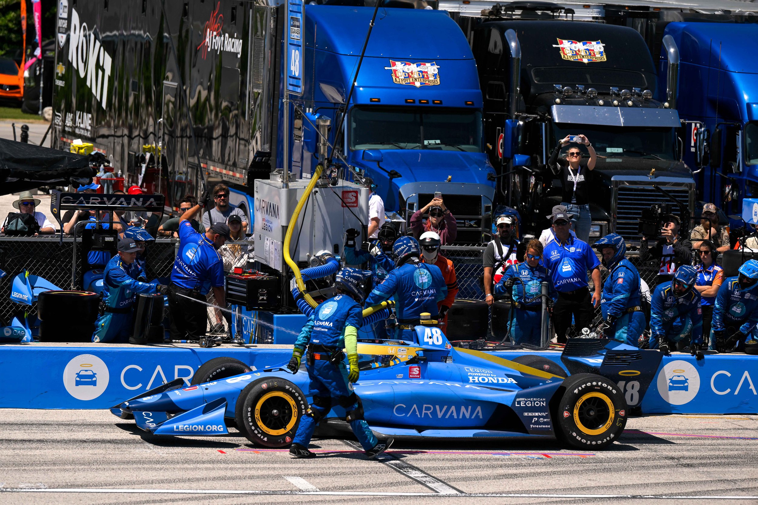 Jimmie Johnson - Chip Ganassi Racing - Road America - IndyCar - 2022