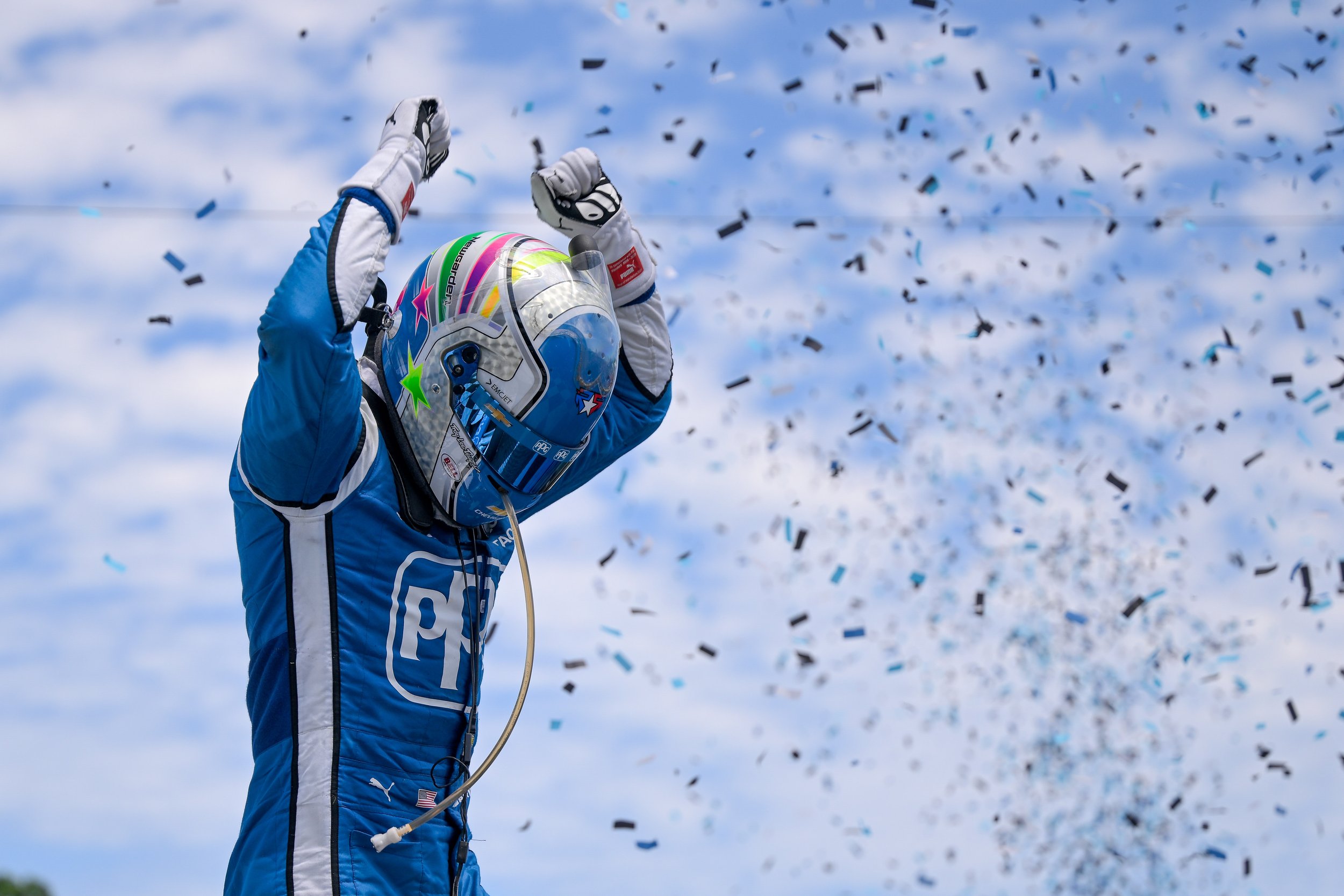 Josef Newgarden - Team Penske - Road America - IndyCar - 2022 - Victory Lane