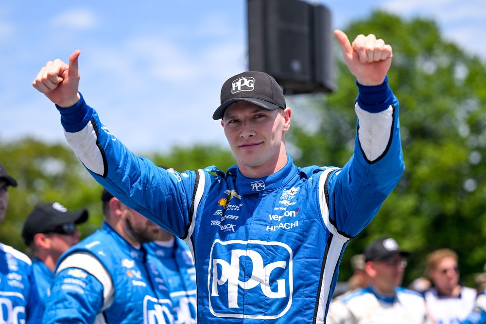 Josef Newgarden - Team Penske - Road America - IndyCar - 2022 - Victory Lane