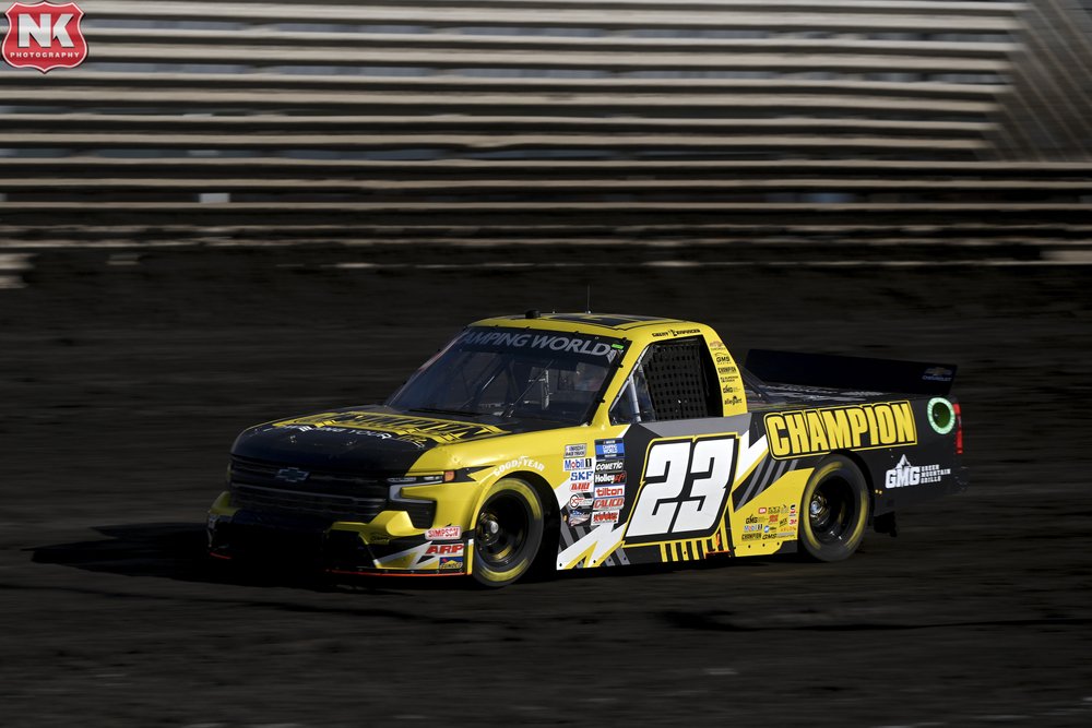 NASCAR Camping World Truck Series - Clean Harbors 150 - Knoxville Raceway Grant Enfinger - GMS Racing - Champion Power Equipment Chevrolet Silverado