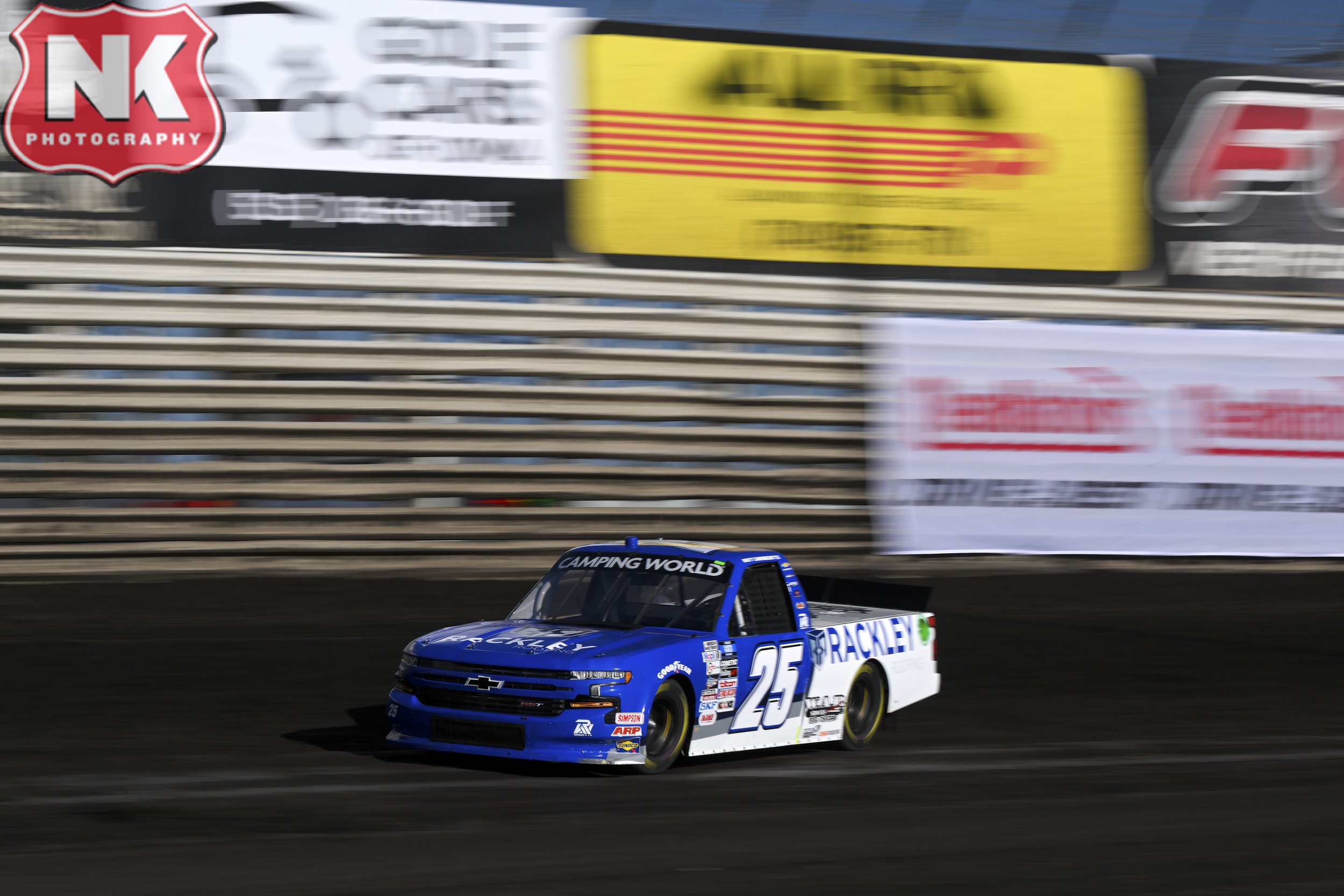 NASCAR Camping World Truck Series - Clean Harbors 150 - Knoxville Raceway Matt Dibenedetto - Rackley W.A.R - Rackley Roofing/WAR Shocks Chevrolet Silverado