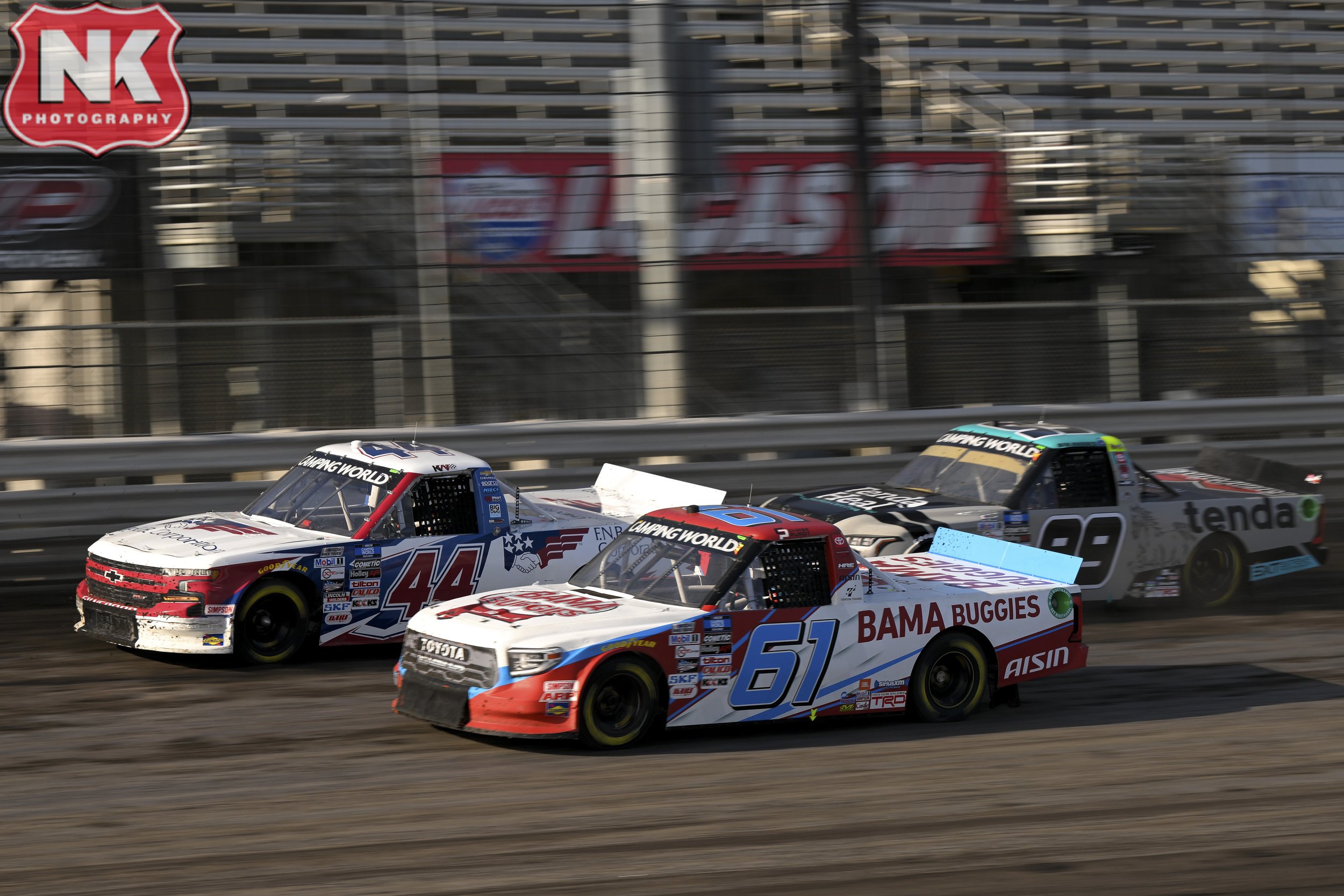 NASCAR Camping World Truck Series - Clean Harbors 150 - Knoxville Raceway Chase Purdy - Hattori Racing Enterprises - Bama Buggies Toyota Tundra