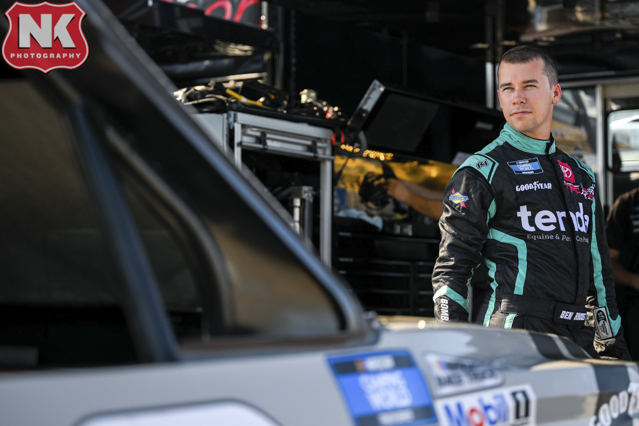 NASCAR Camping World Truck Series - Clean Harbors 150 - Knoxville Raceway Ben Rhodes - ThorSport Racing - Tenda Toyota Tundra